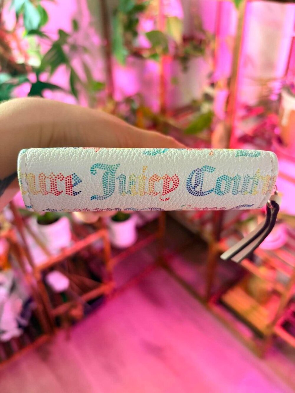 🌈 Juicy Couture Rainbow Logo Zip Around Wallet 🌈 - Picture 6 of 6
